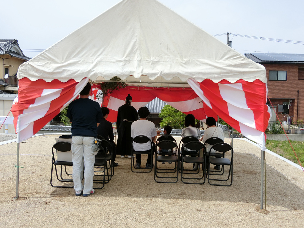 5月の地鎮祭